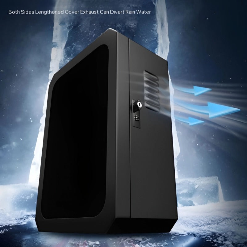 Charging post protection box for EV