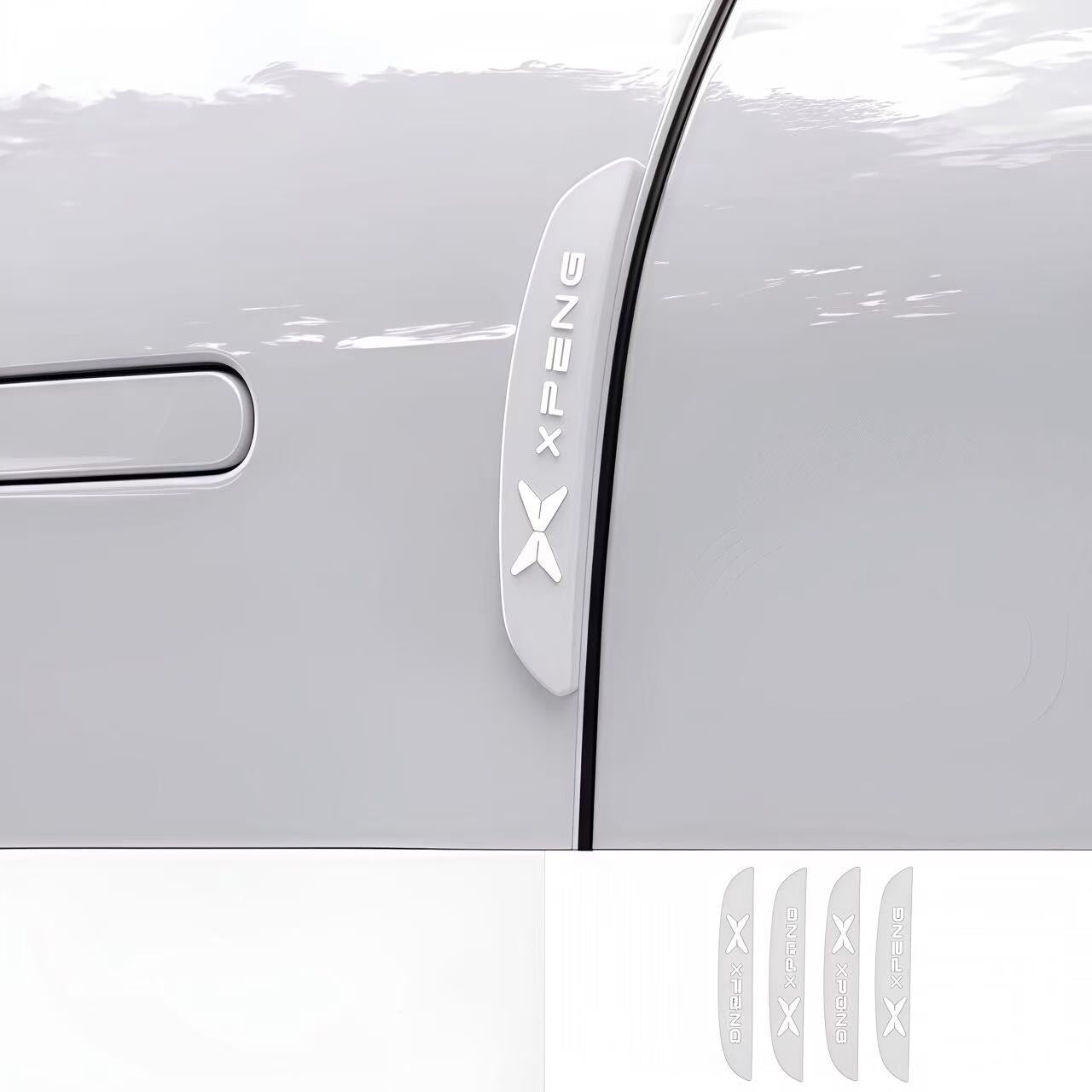 Car Door Anti-Collision Strip& Car Door Corner Edge Guards   ( 4 Pcs)