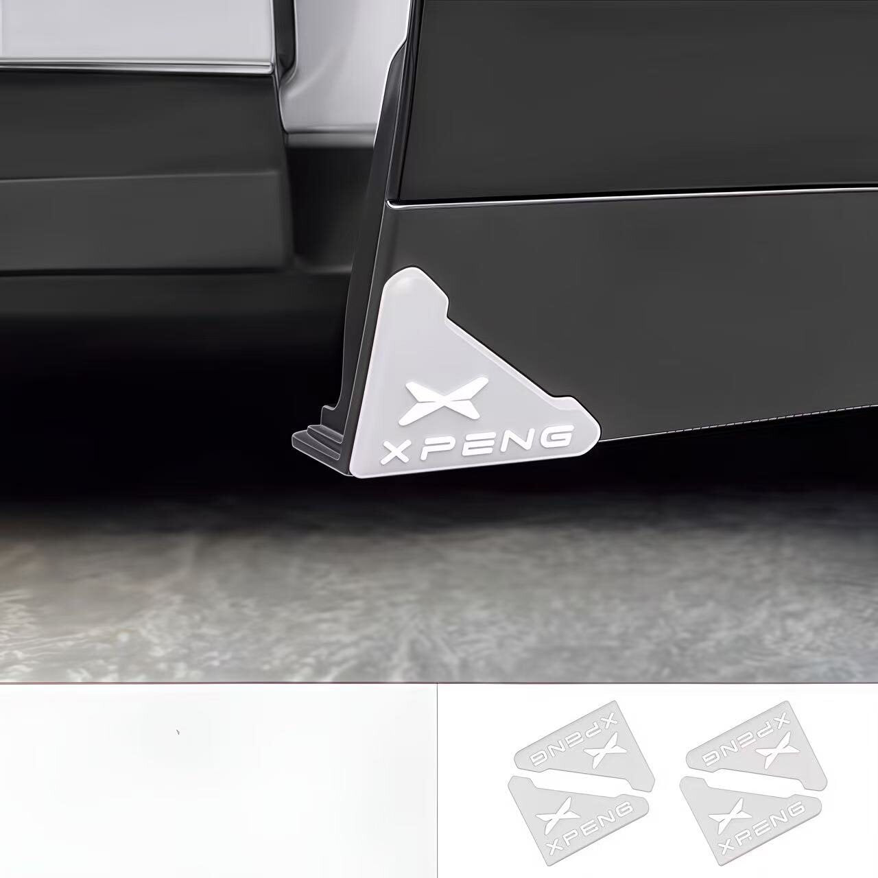 Car Door Anti-Collision Strip& Car Door Corner Edge Guards   ( 4 Pcs)