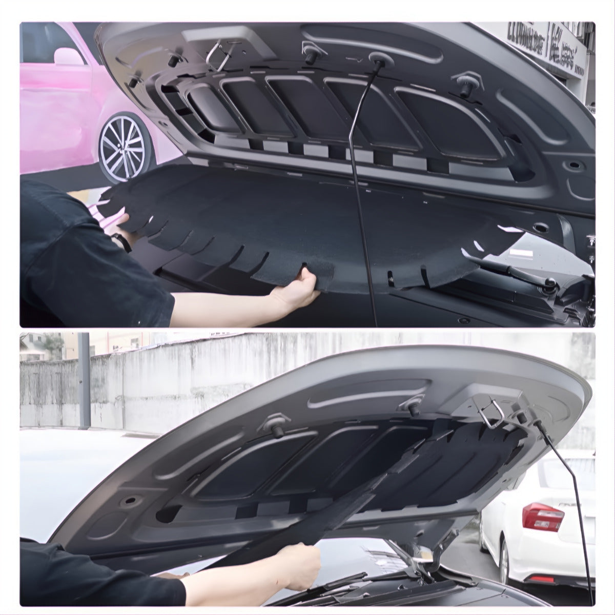 Xpeng P7+ Front Trunk Soundproofing Wool