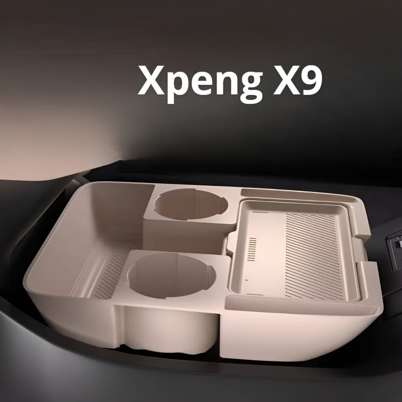 Xpeng X9 Lower Center Console Storage Box