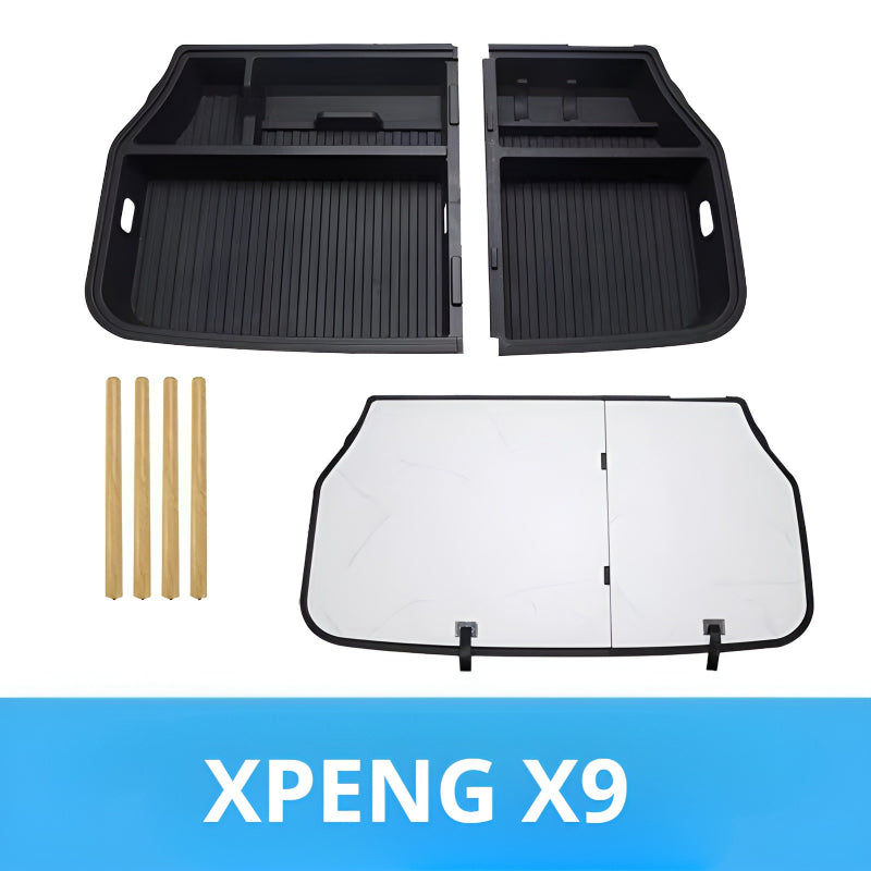 Xpeng X9 Trunk Organizer