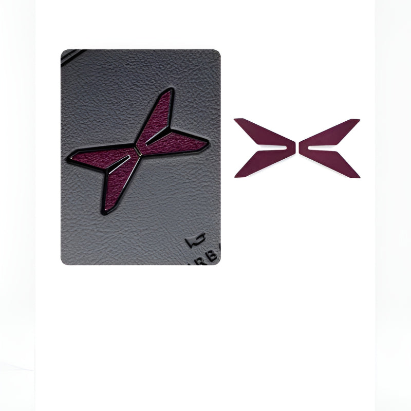 25 Xpeng P7 Steering Wheel LOGO Decorative Sticker