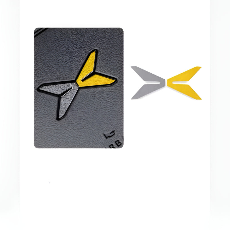 25 Xpeng P7 Steering Wheel LOGO Decorative Sticker