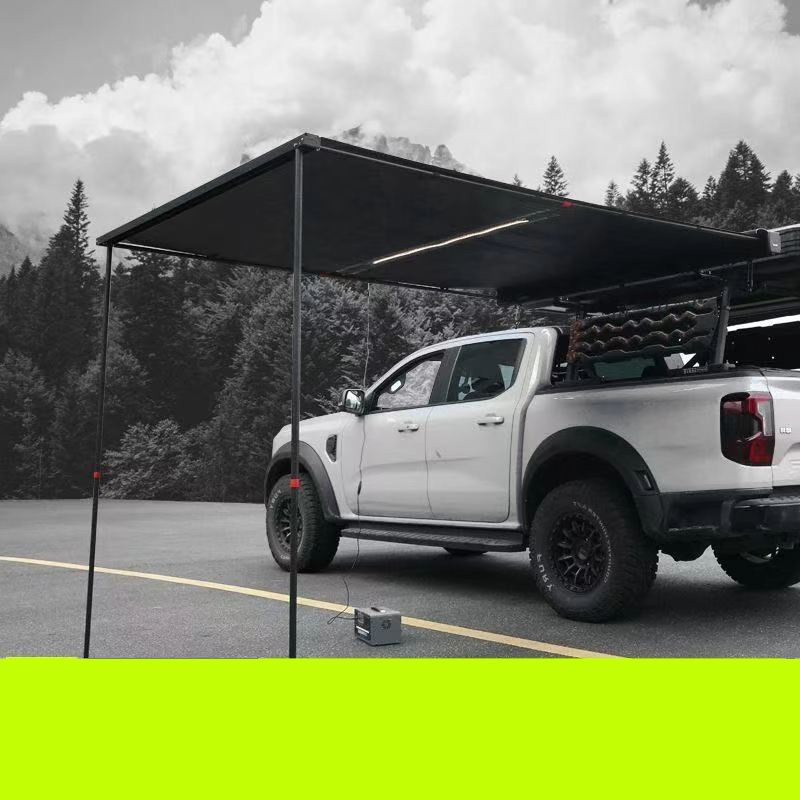 Car Roof Side Sunshade Tent (Aluminum Alloy Material)