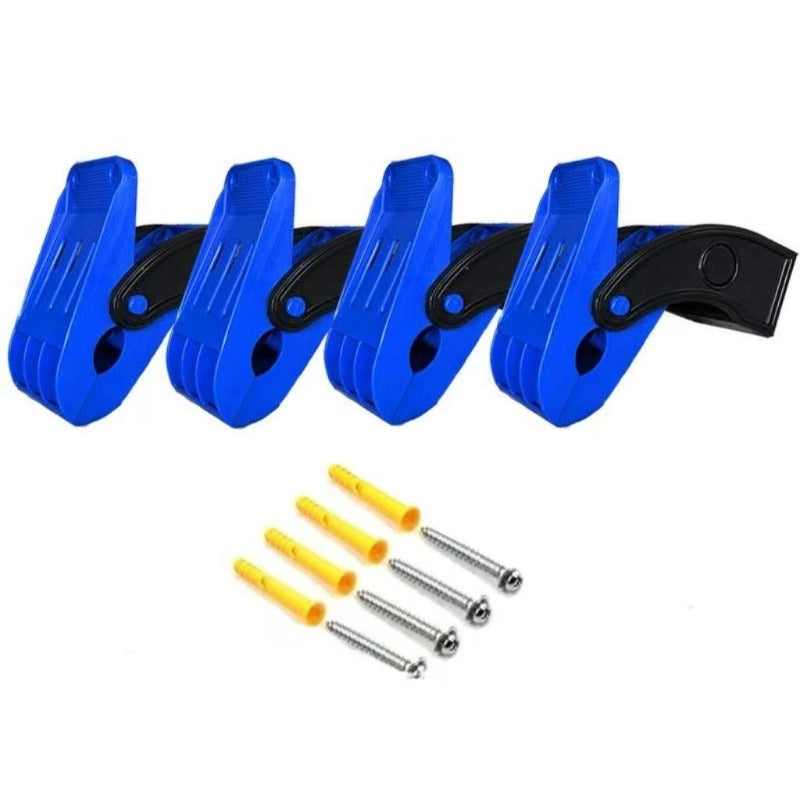 Car foot mat drying clip