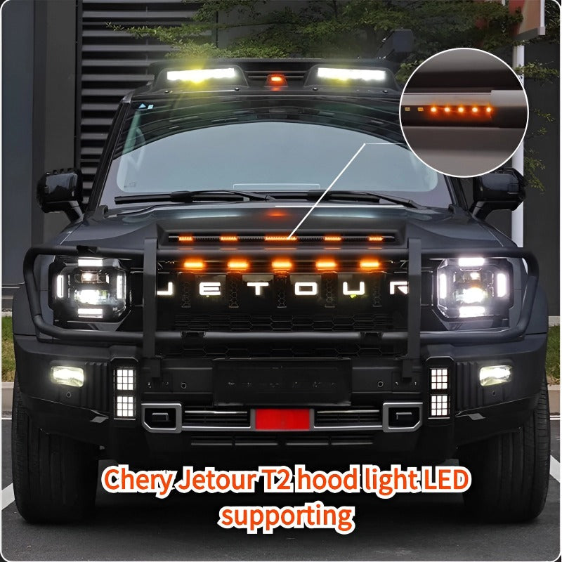 Car bonnet LED lights for Chery Jetour T2