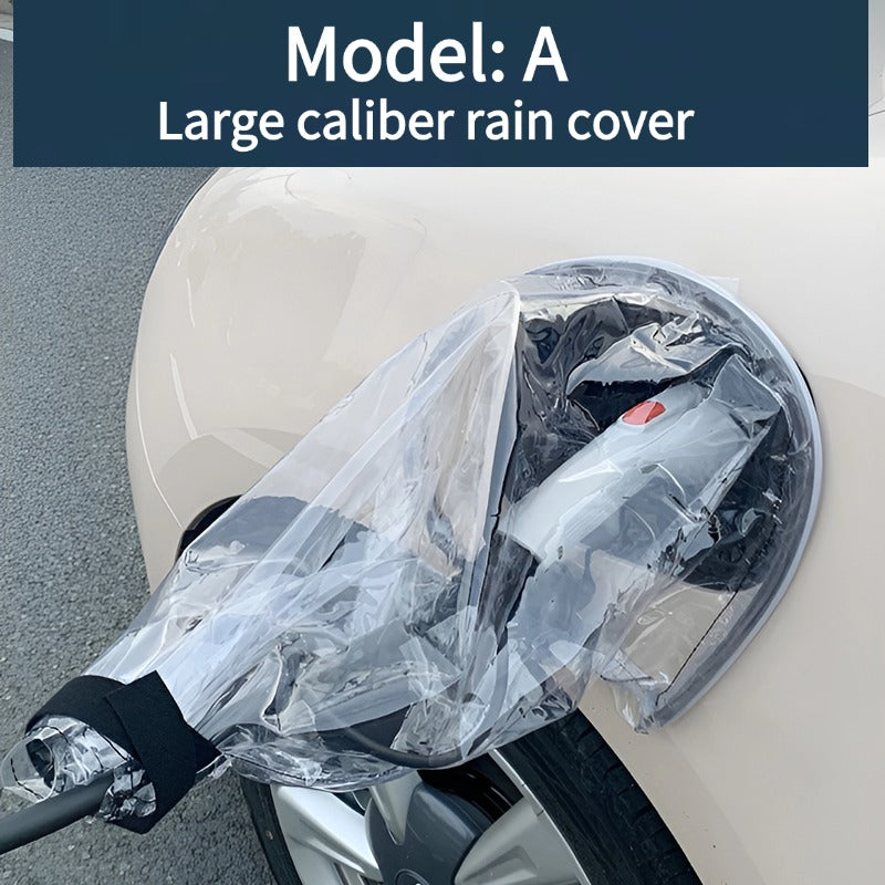 New energy vehicle charging rain cover