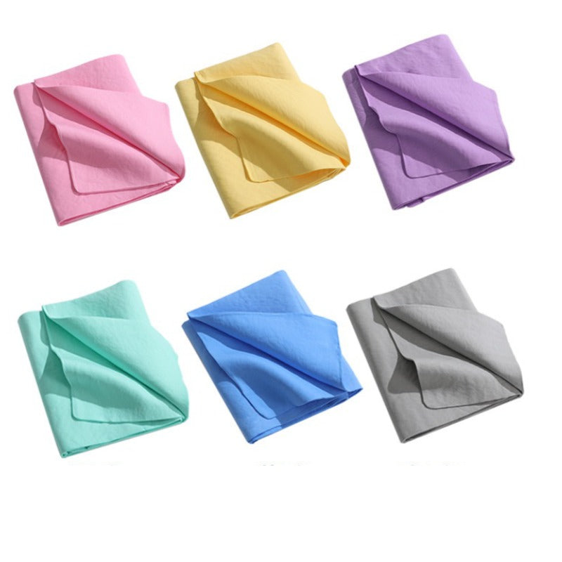 Car wash sponges, squeegees, and towels