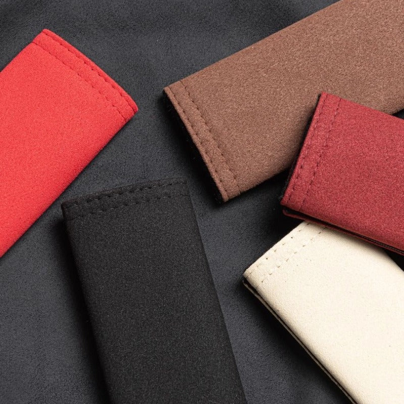 Car Seat Belt Cover Suede 2 Pcs