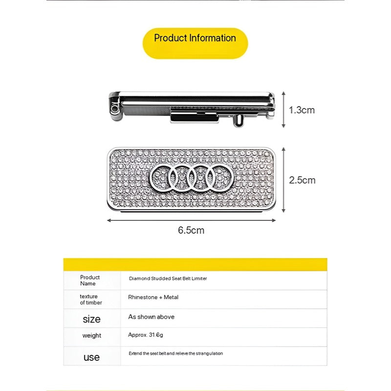 Car Seatbelt Retainer