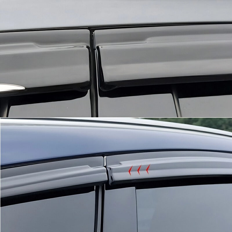 Black Rain Guard / Window Visor for BYD