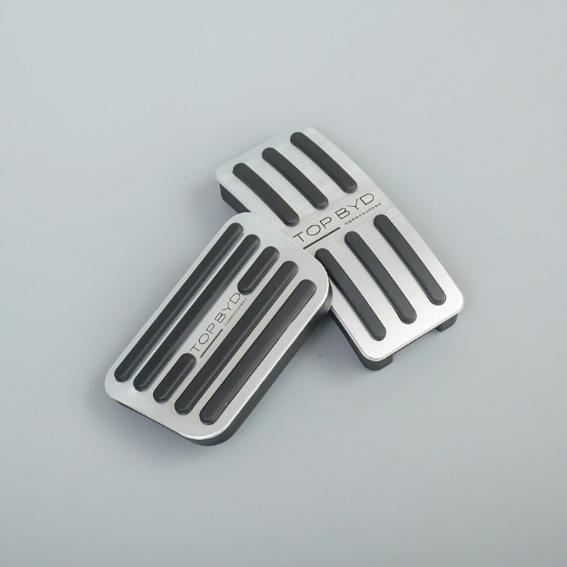 Brushed Aluminum Performance Pedals for BYD Dolphin