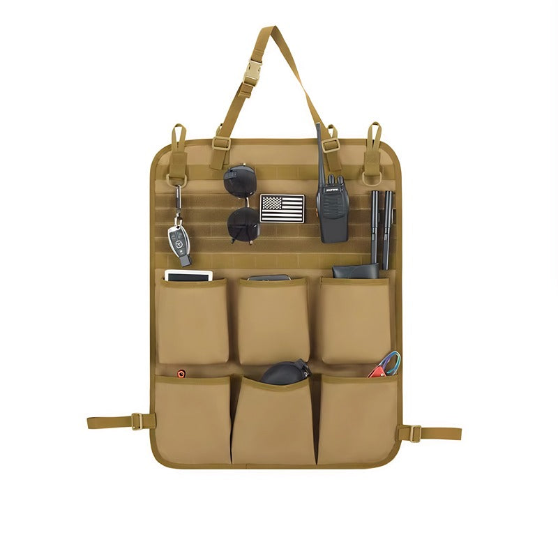 Car Seat Back Tactical Storage Bag
