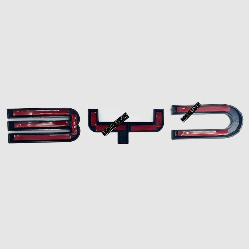 Front Bumper Black Emblem LOGO for BYD