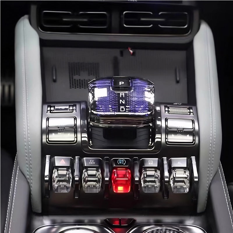 Gear Shift Knob LED Decorative Cover for Fangchengbao Bao 5/Denza B5