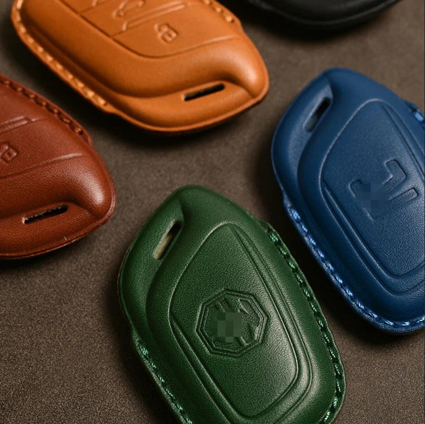 Leather Car Key Case Car Keychain