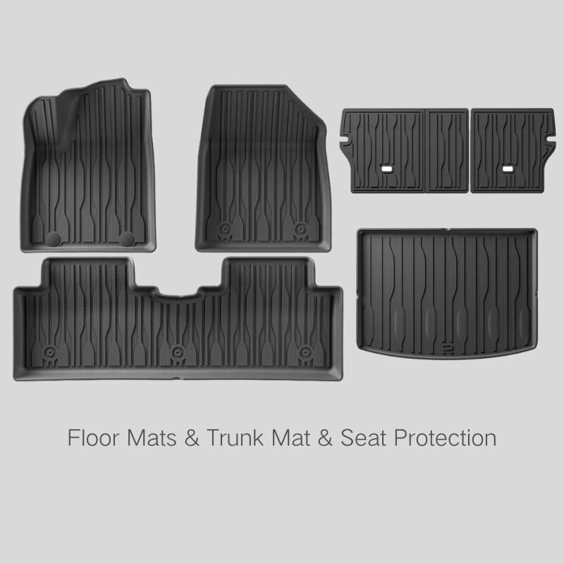 TPE Floor Mats & Trunk Mats Custom Fit for BYD Atto 2