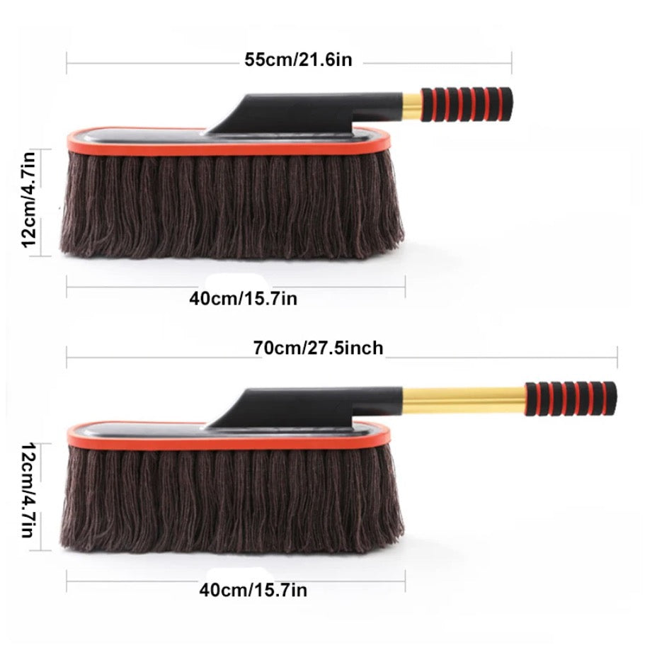 Car dust removal cotton wax brush