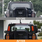 Rear Running Tail Pillar Light Bumper Lamp Kit For Chery Jetour T2