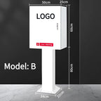 Charging post protection box for EV