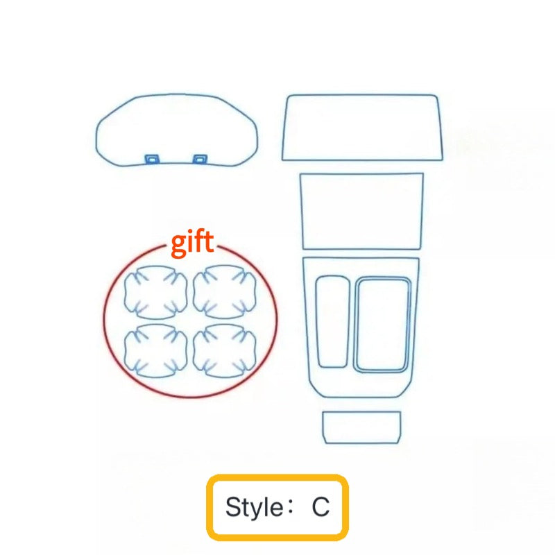 Chery Tiggo 7 Pro   Car Navigation Screen Film