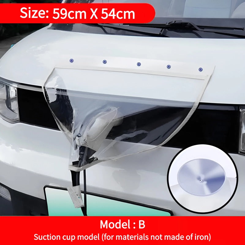 New energy vehicle charging rain cover