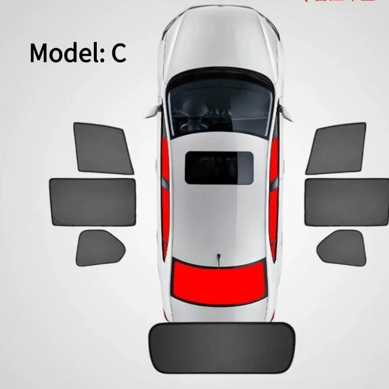 Car Full Magnetic Sunshade for Chery Jetour T1