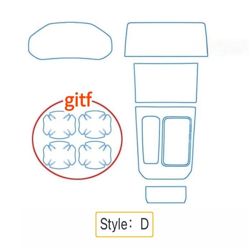 Chery Tiggo 7 Pro   Car Navigation Screen Film