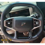 Genuine Leather Handmade Steering Wheel Cover for Chery Jetour T2