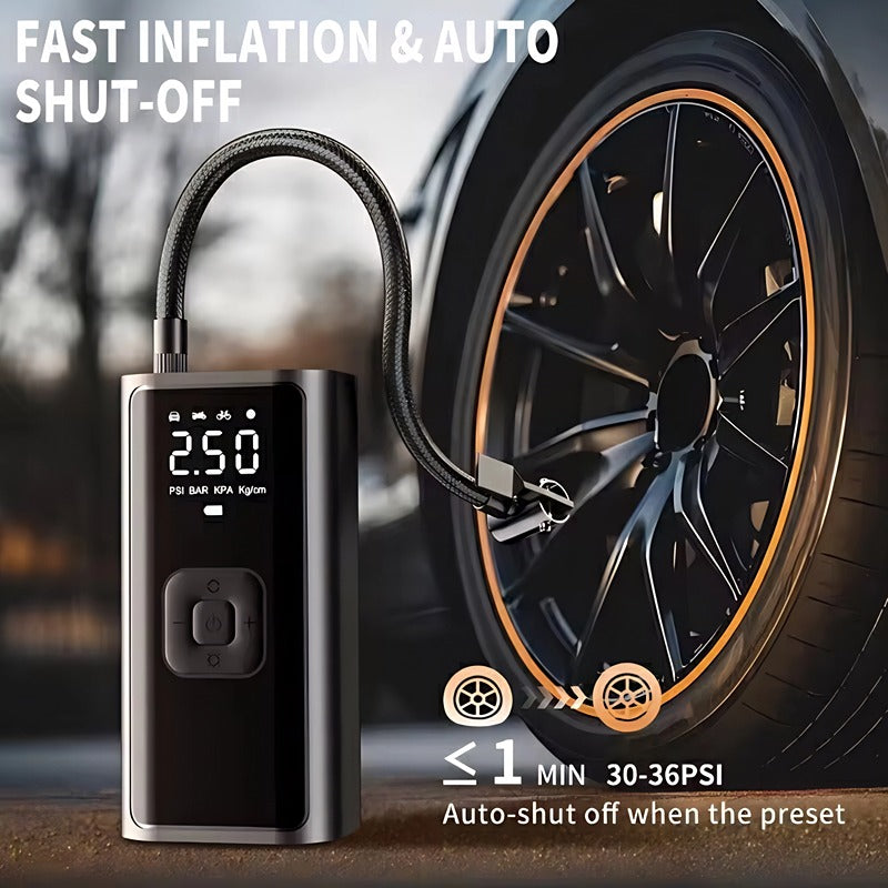 Portable Rechargeable Wireless Electric Tire Inflator for BYD