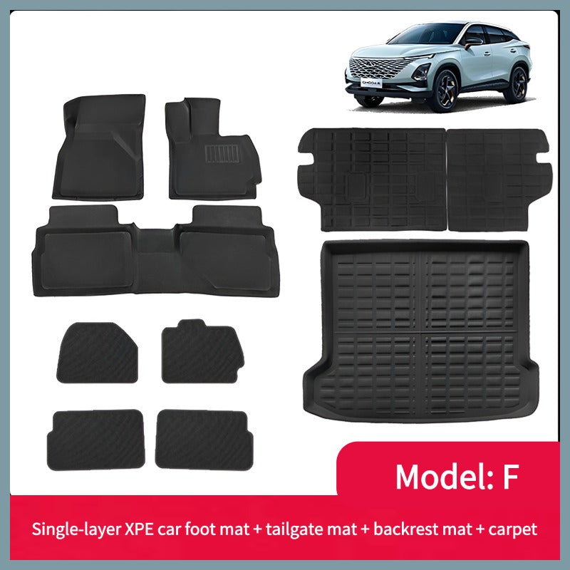 Right-hand drive car foot mats for Chery Omoda 5