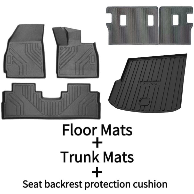 Right Hand Drive TPE Floor Mats & Trunk Mat for Omoda C9/Exeed RX