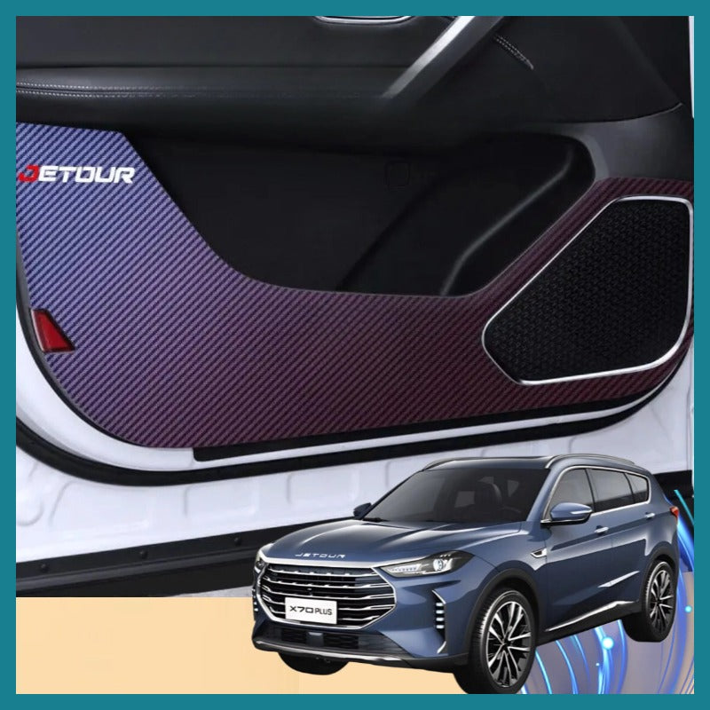 Adesivo anti-calcio in fibra di carbonio per Chery