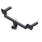Car Rear Trailer Bar Conversion Assembly & Trailer Hitch