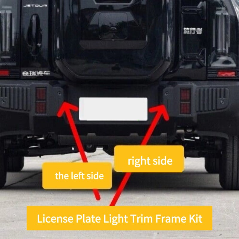 Car with lights & fog lights for Chery Jetour T2
