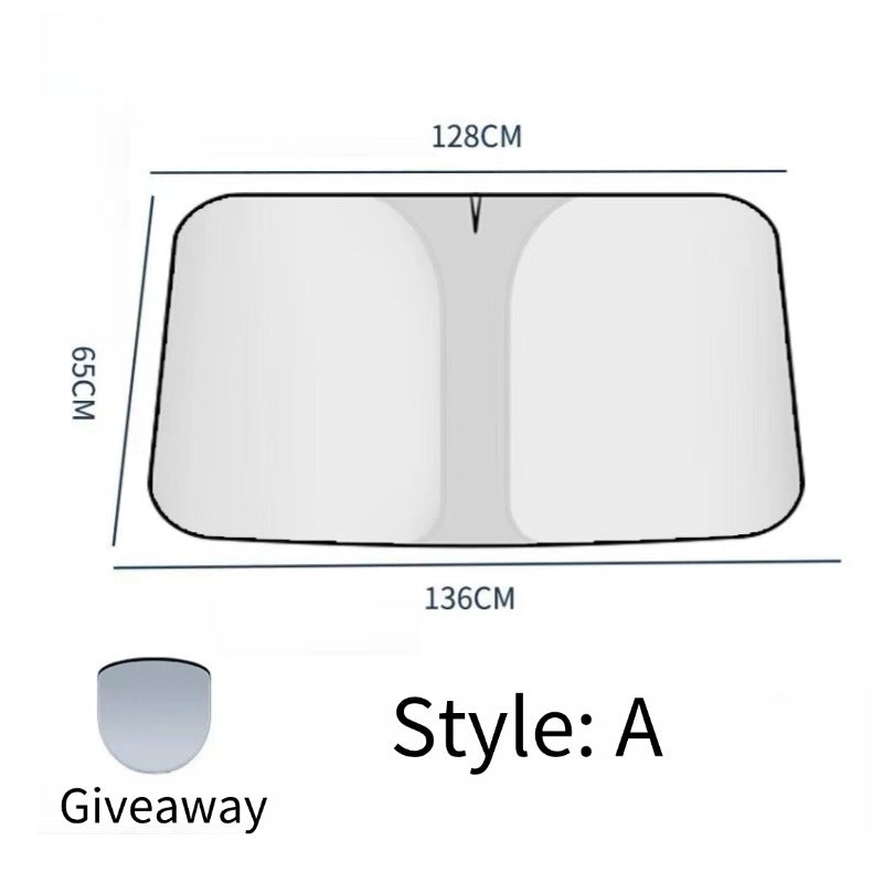 Front Windshield Sunshade