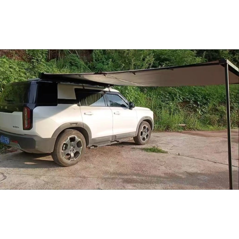Car Roof Side Sunshade Tent (Aluminum Alloy Material)