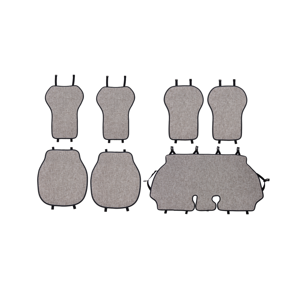 Linen Car Seat Cushion for BYD (5-seater full set)