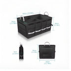 Rear Trunk Organizer Storage  (Collapsible Black)