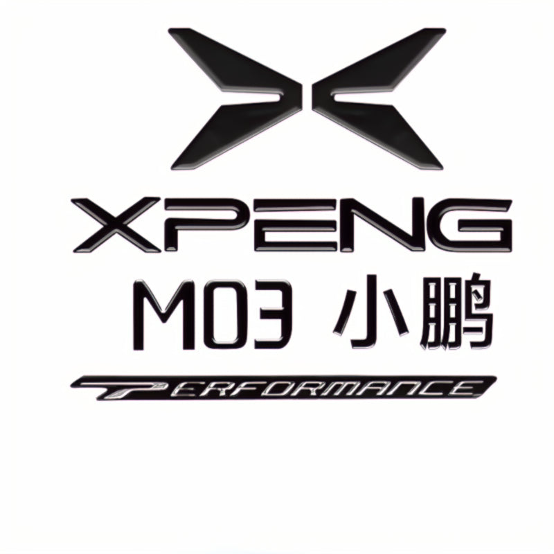 M03  Car Body Logo Blackened Logo