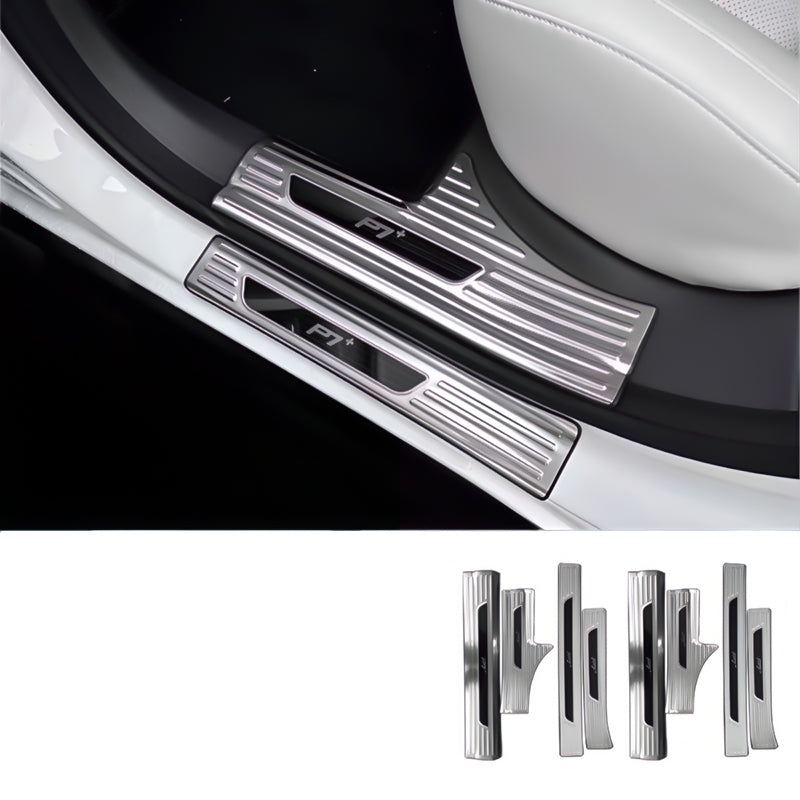 XPENG P7+  Front and Rear Door Car Pedal Kick Protection Strip Trunk Protection Strip