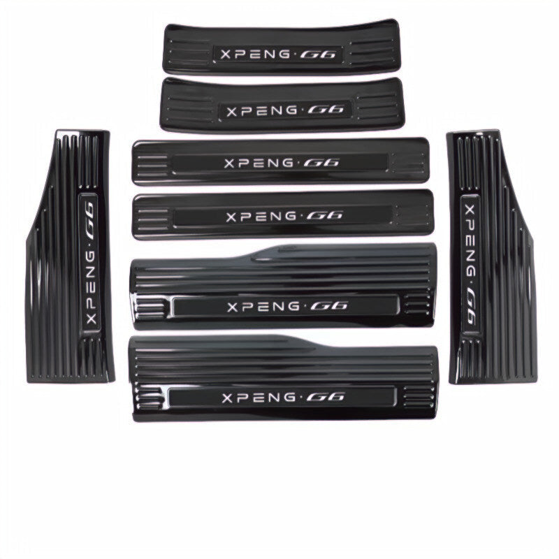 Xpeng G6 Front and Rear Door Car Pedal Kick Protection Strip ( 8 pieces )