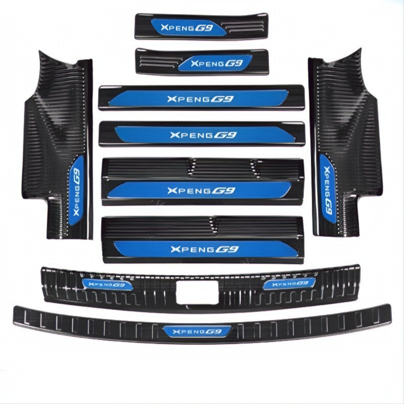 XPENG G9  Front and Rear Door Car Pedal Kick Protection Strip Trunk Protection Strip