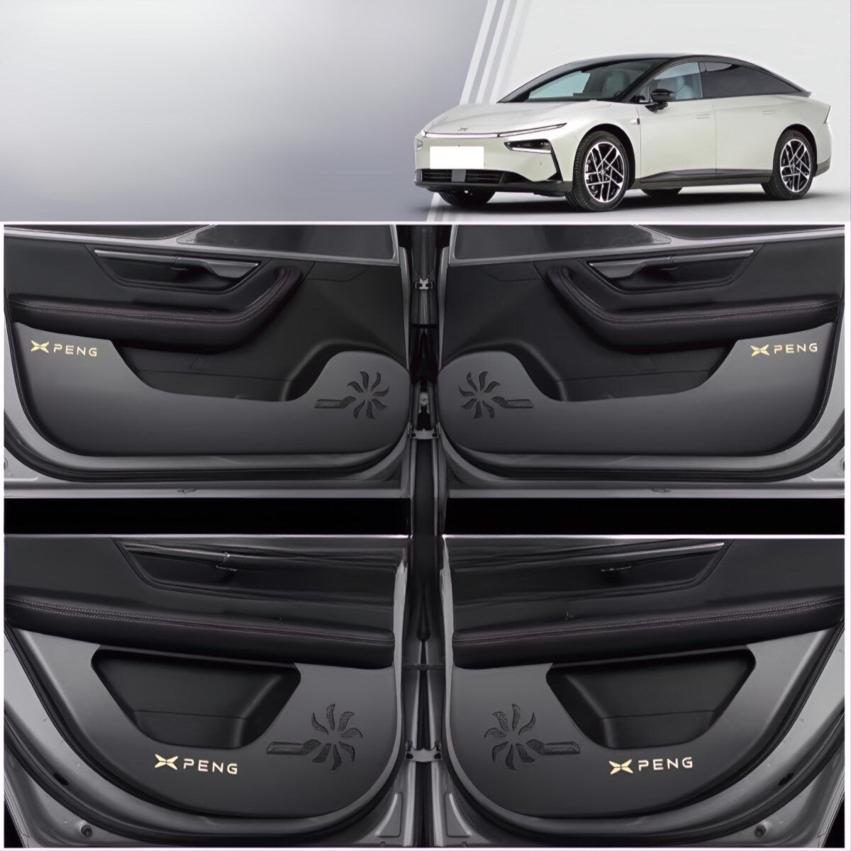 Xpeng P7 P7i Door Anti-Kick Sticker (Four pieces)