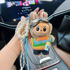 labubu doll keychain