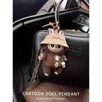 labubu doll keychain