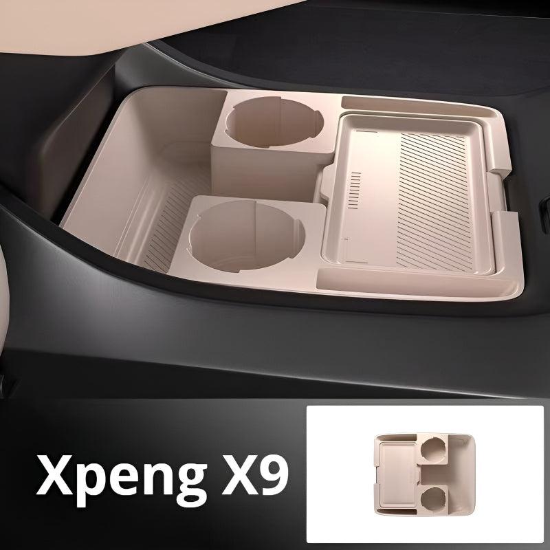 Xpeng X9 Lower Center Console Storage Box