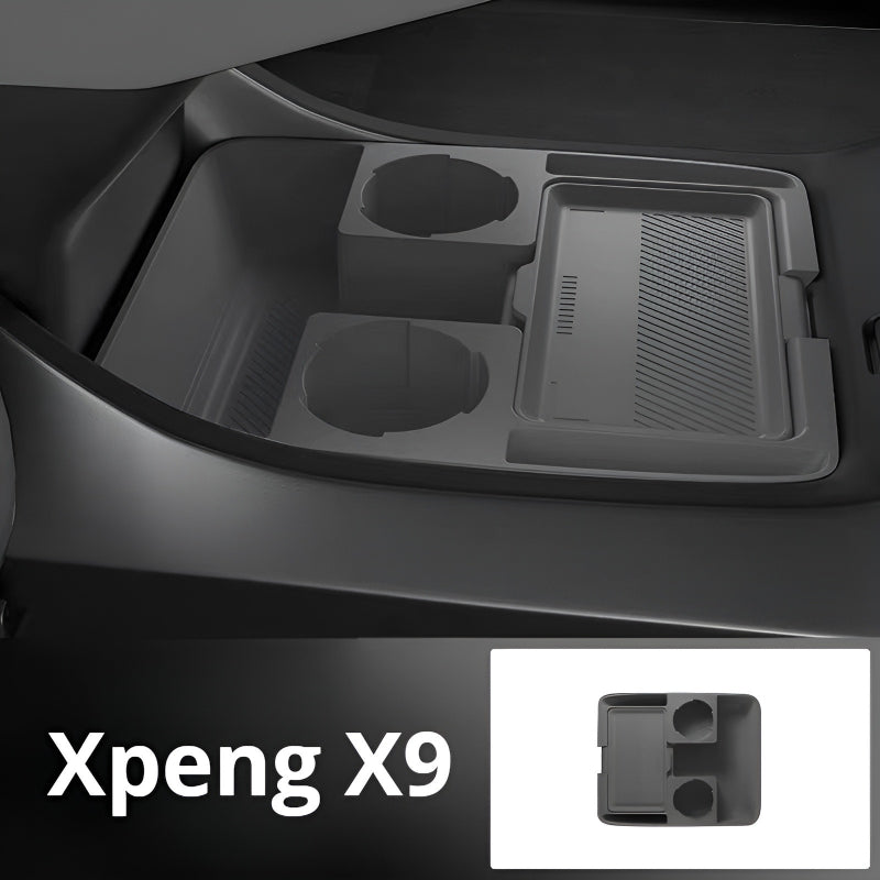 Xpeng X9 Lower Center Console Storage Box