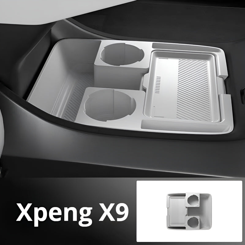 Xpeng X9 Lower Center Console Storage Box